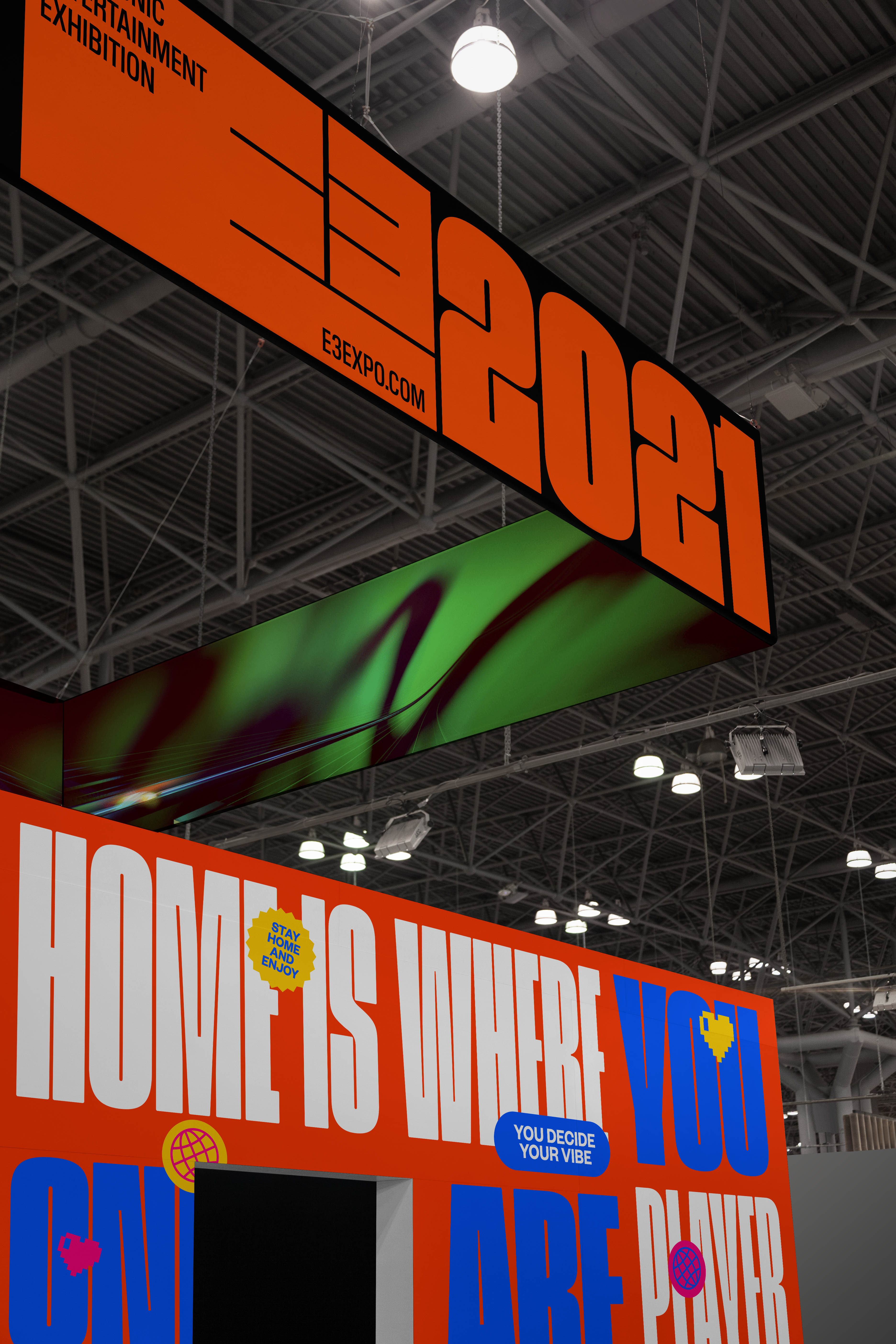 Streetside billboard with flyposters of the Batch.Works brand and illustrations