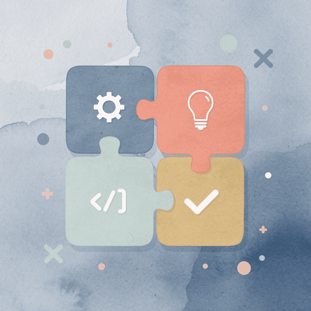 Puzzle pieces fitting together representing finding the right Appian alternative for your team