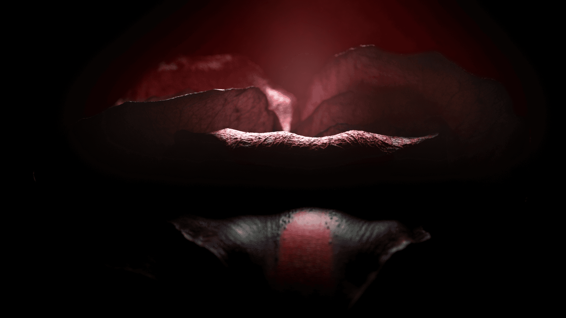 3D style frame for FX’s American Horror Story Season 8, showcasing its visual identity and motion graphics direction.