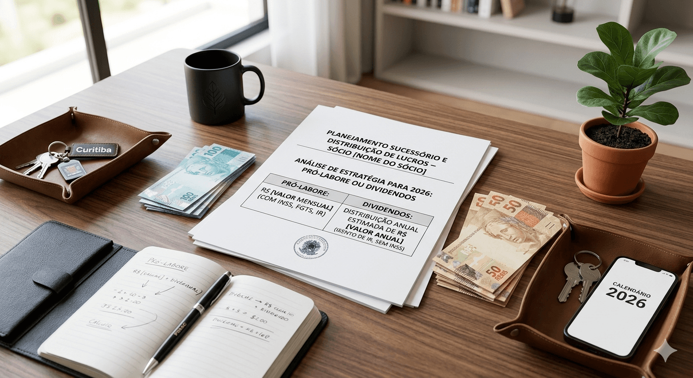 Pró-labore vs dividendos