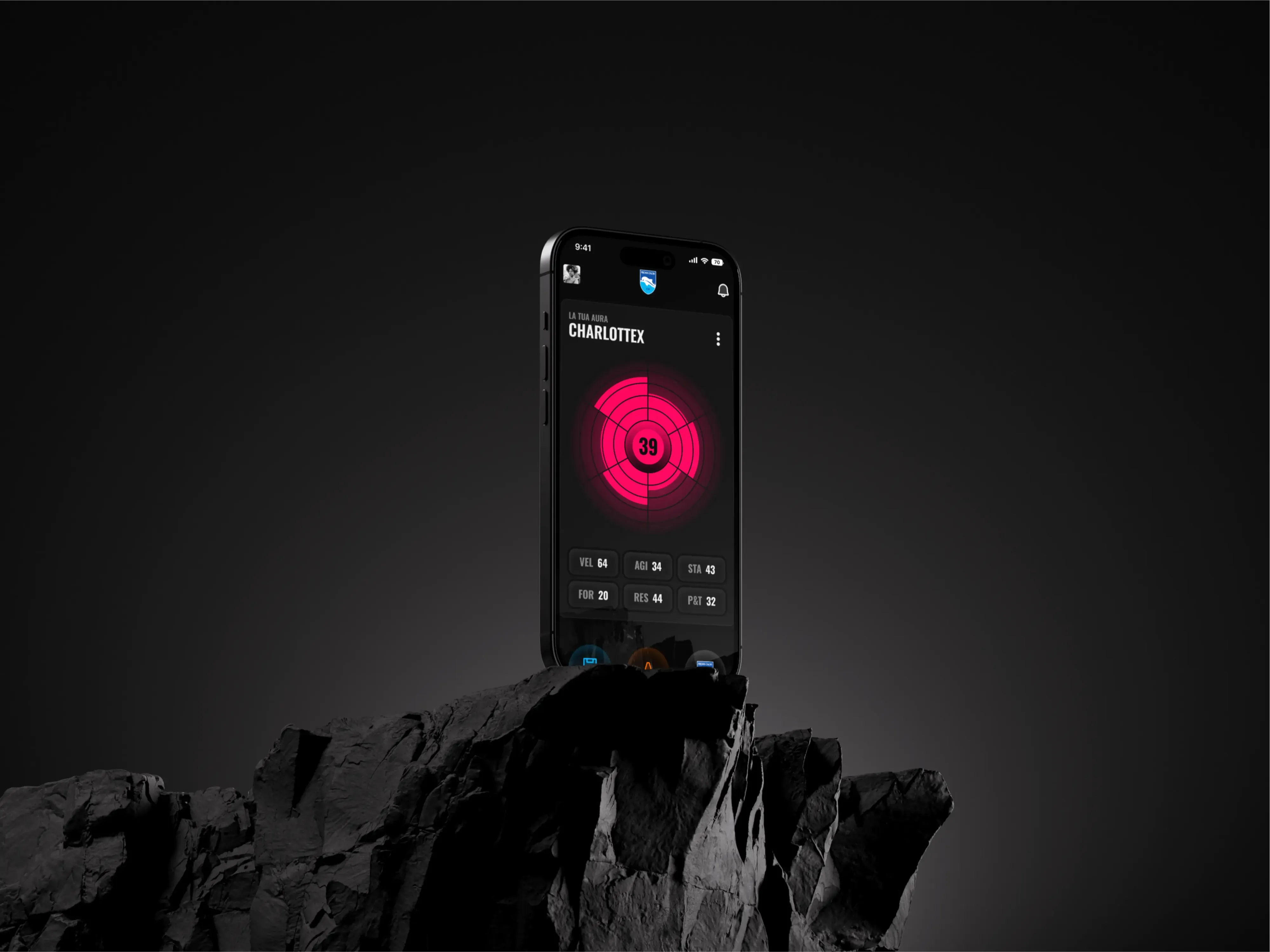 Devices showing Bloomy UI
