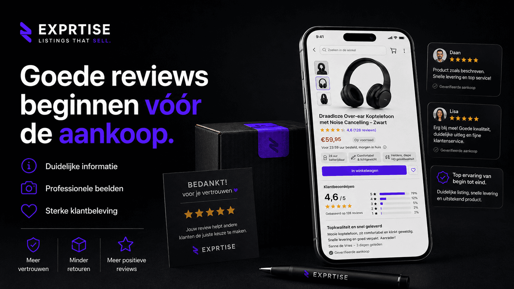 Waarom goede reviews niet vanzelf komen