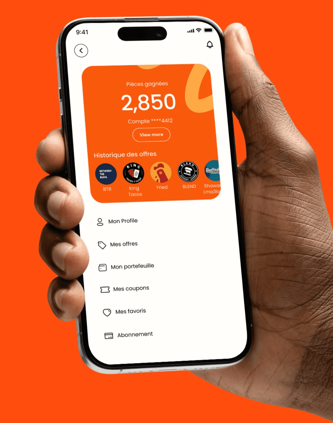 Portrait of portfolio creator – front view