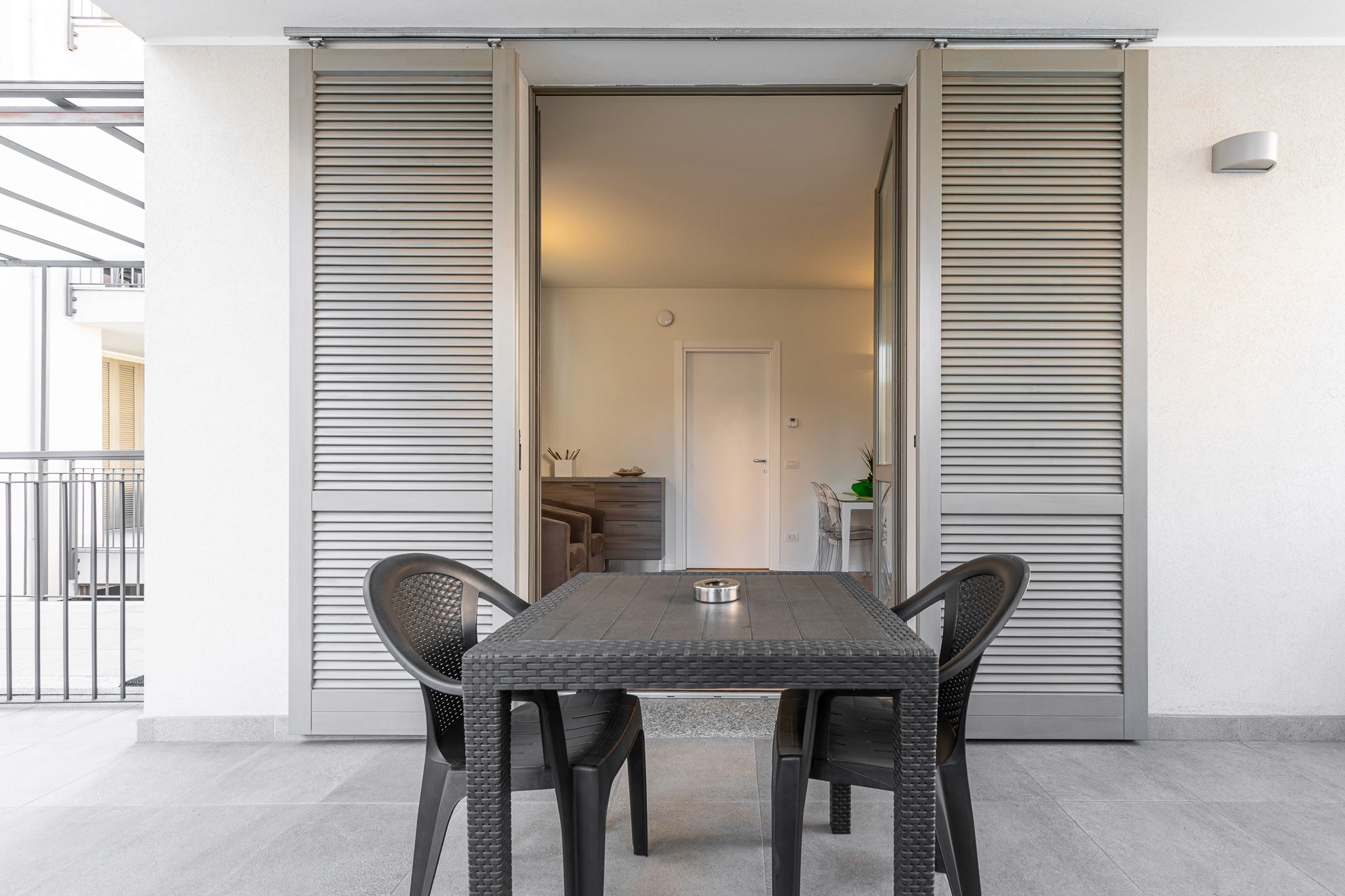 open space living room