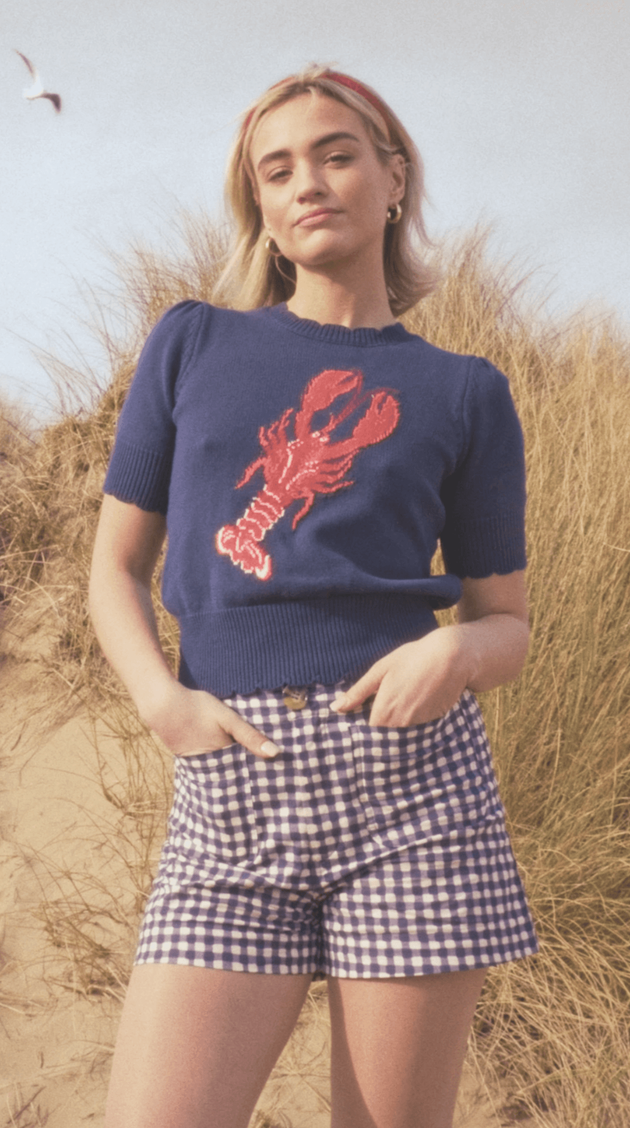 seasonal campaign video still for a Manchester fashion shoot at Joanie by Mia Edmond