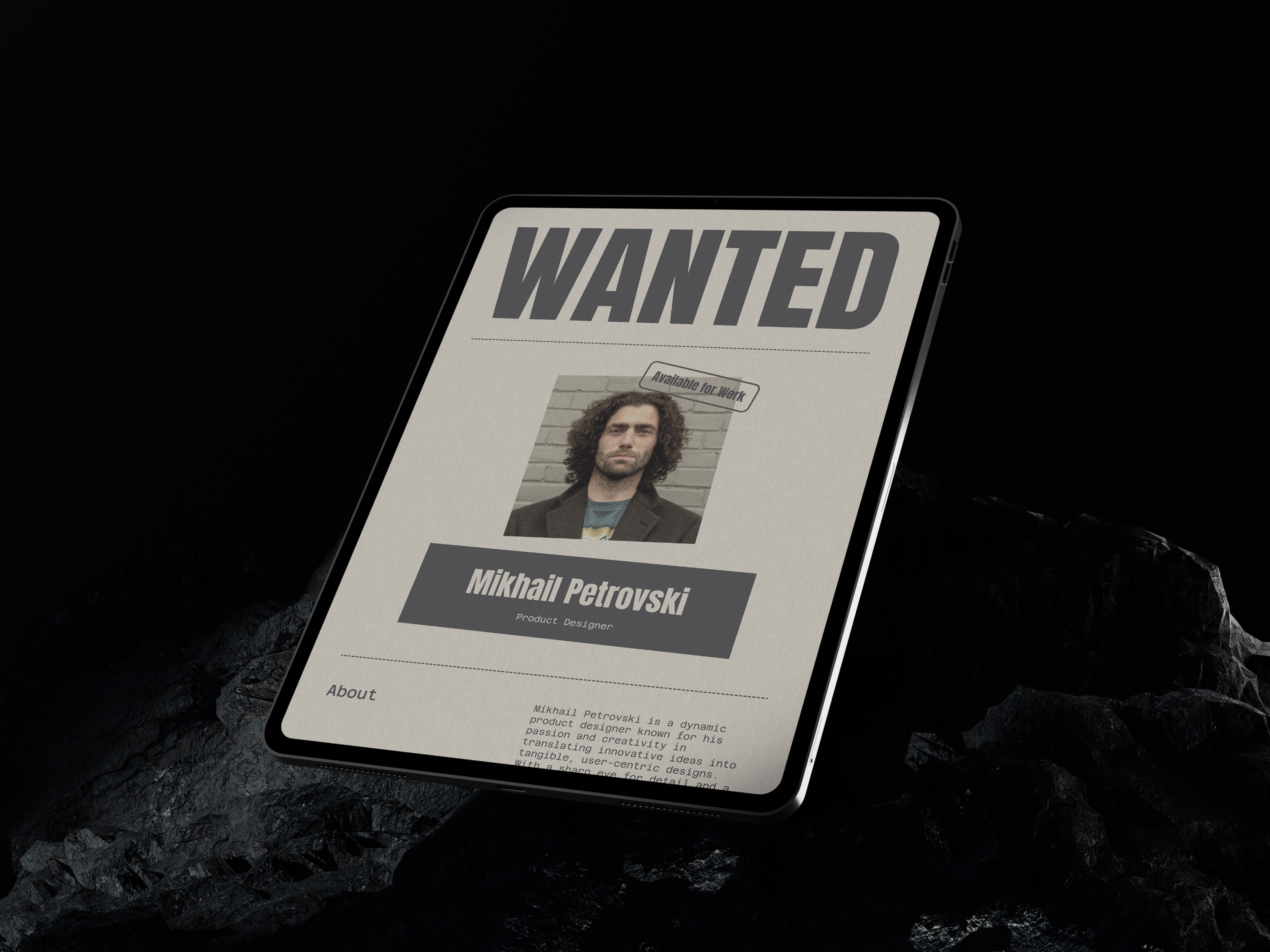 Wanted Display