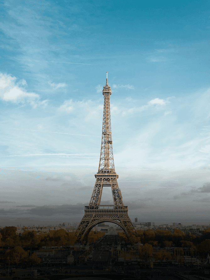 low-angle view of Eiffel Tower, Paris