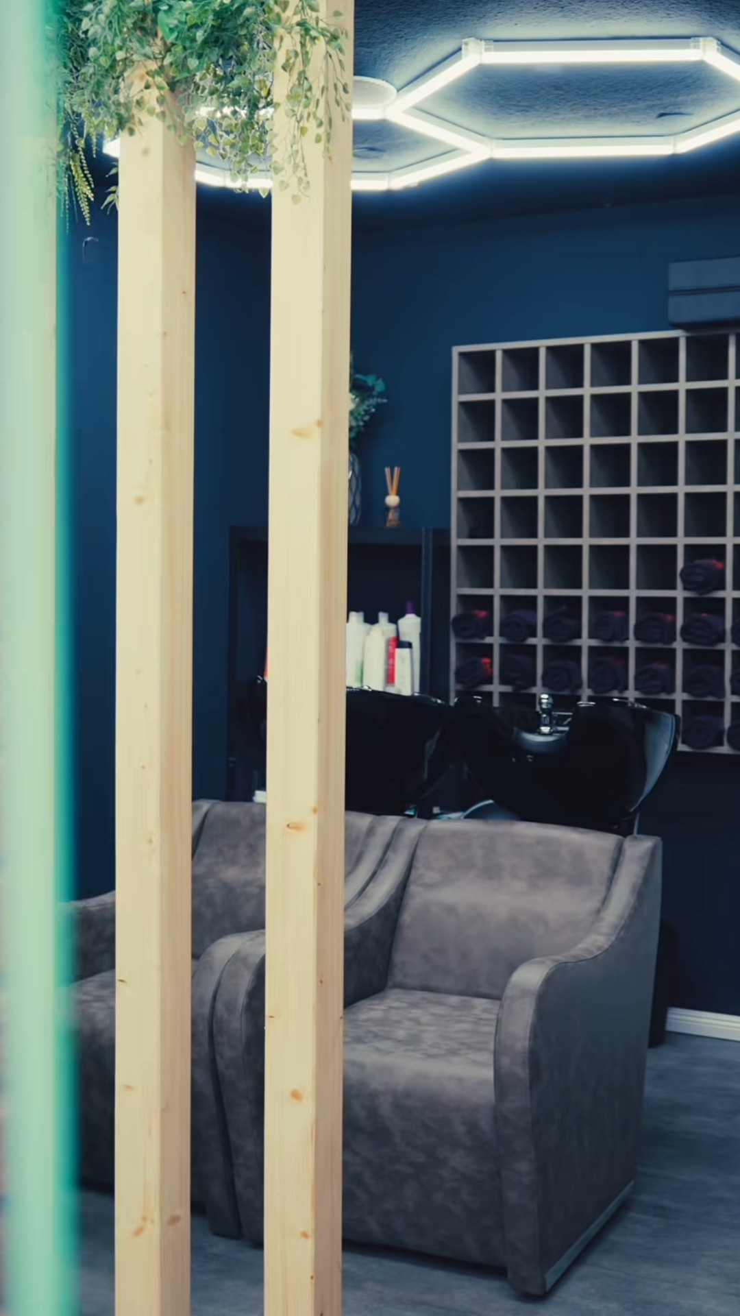 By Saif Frisör Stadthagen Ambiente schön eingerichtet