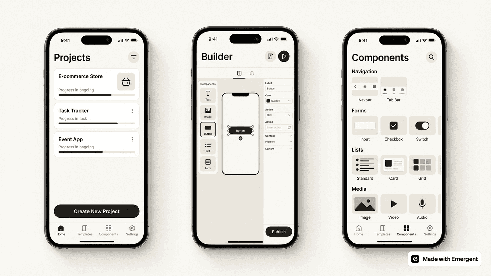 Construct App Made With Emergent