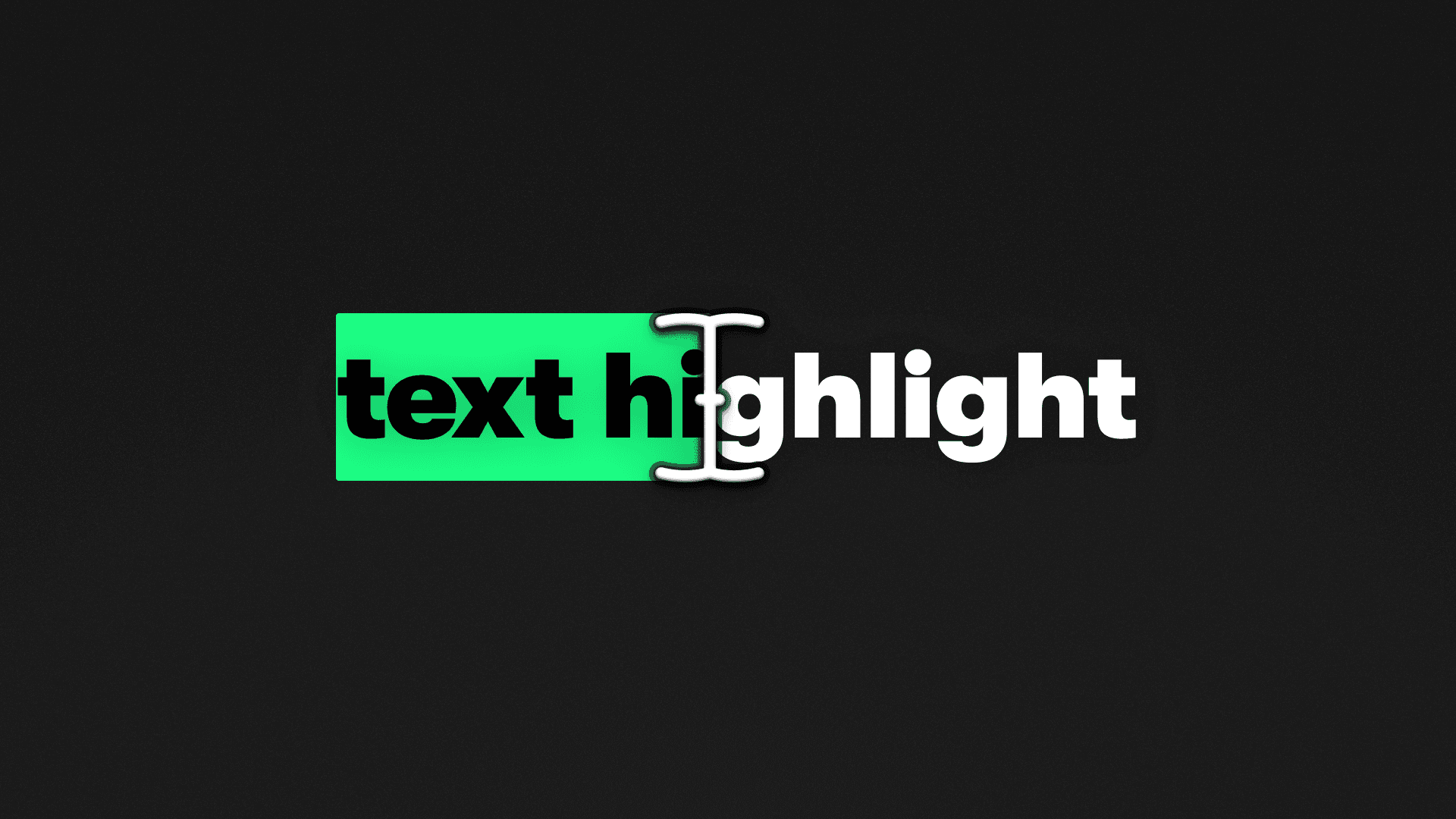 Text highlight