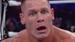 confused John Cena