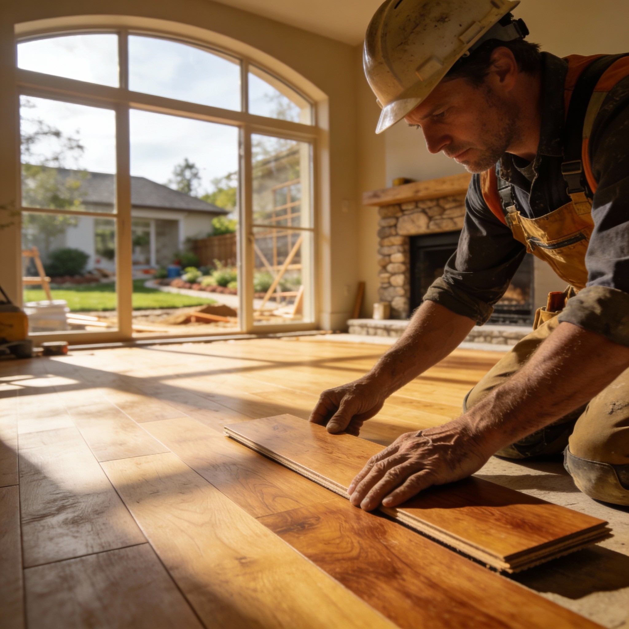 Mini outdoor cabin in sunset style aesthetic