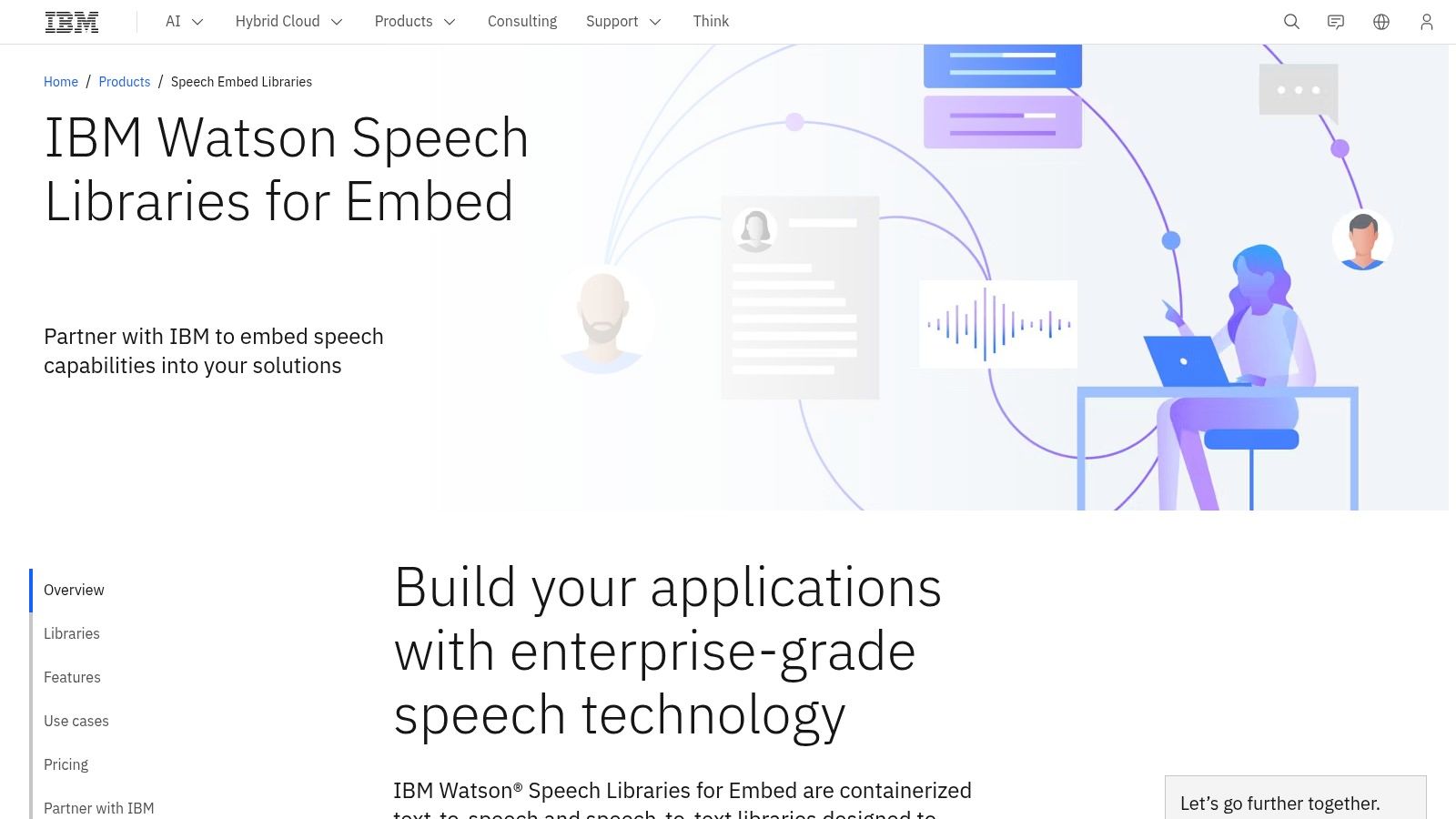 IBM Speech (Speech to Text Libraries for Embed & IBM Cloud)