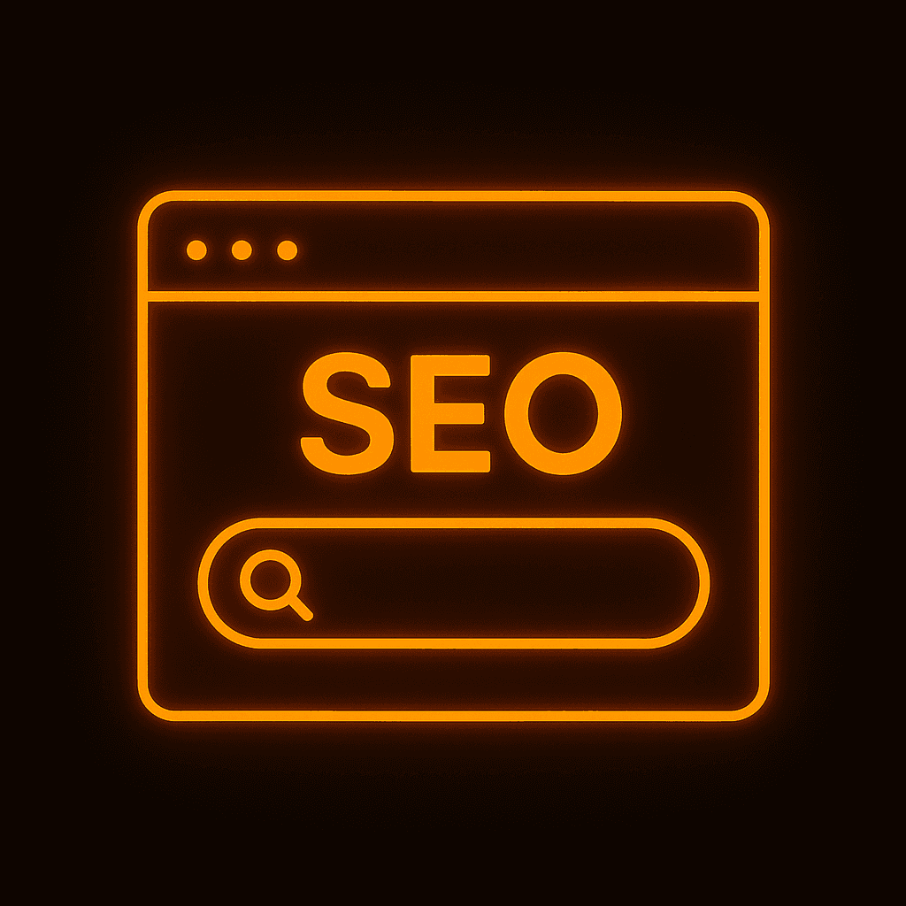 seo marketing auf einem bildschirm