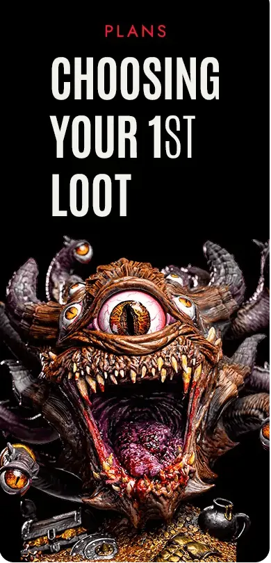 Ziadtroks, Elder Watcher miniature from Loot Studios’ bundle Eye of The Watcher.