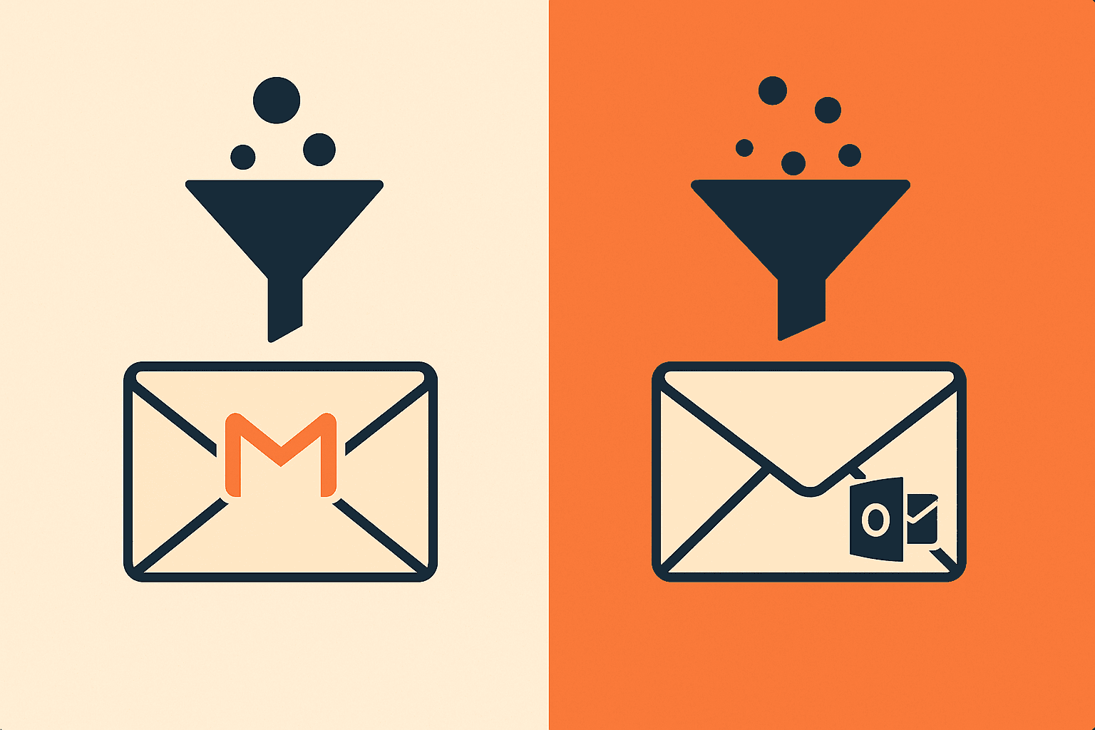 Cold email deliverability for gmail out performs outlook