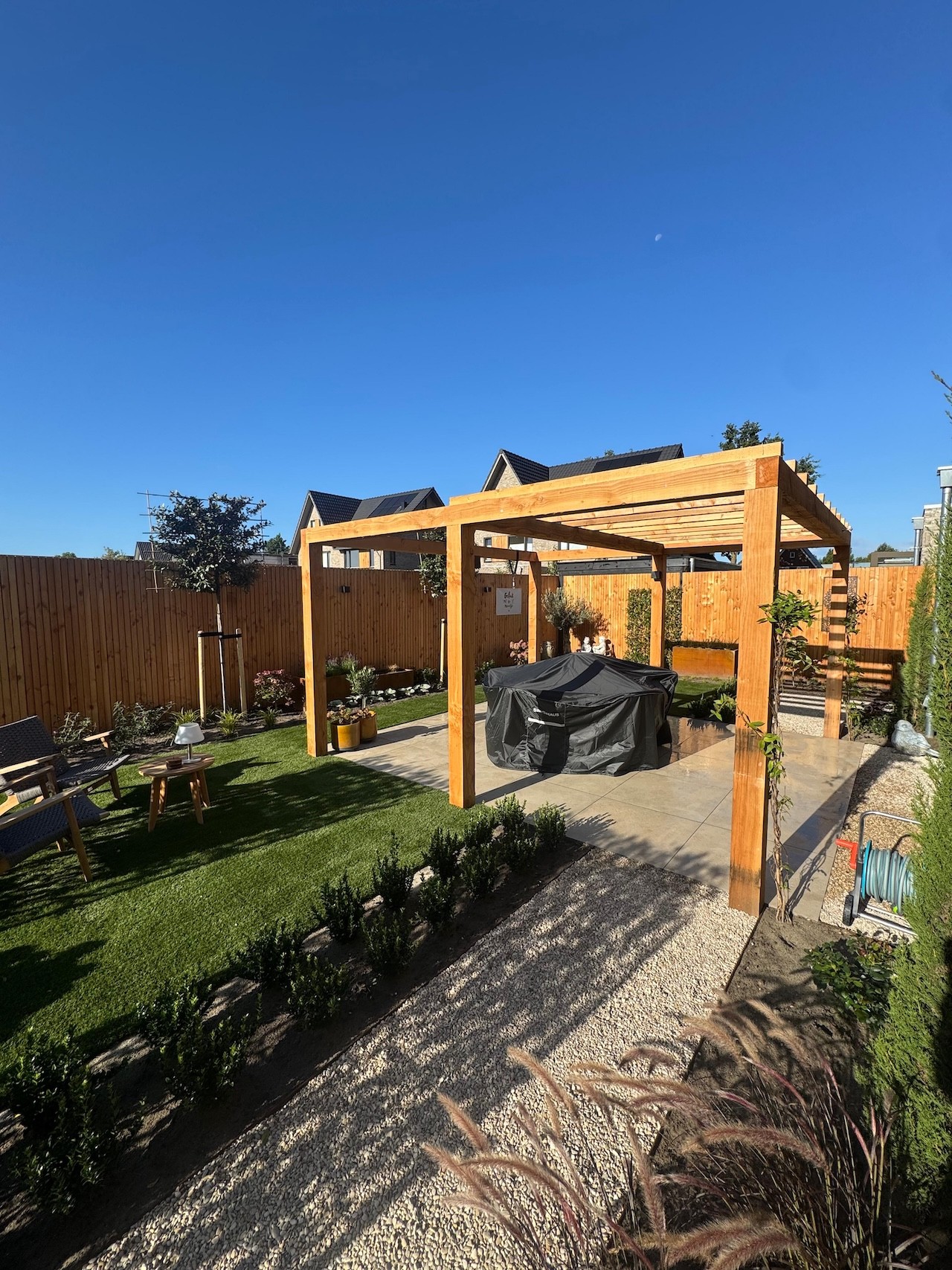 Pergola Art gardens - houtwerk