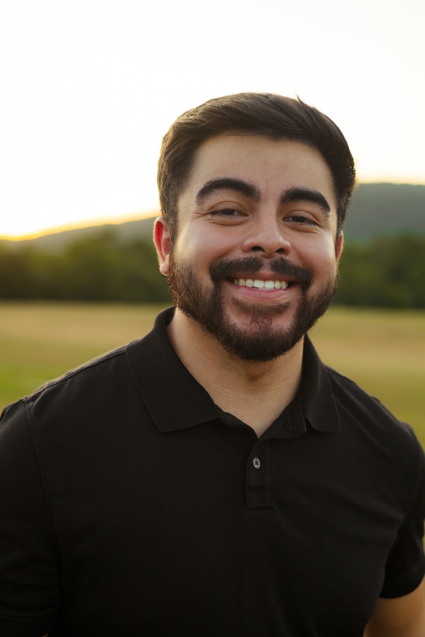 Portrait of portfolio creator – front view