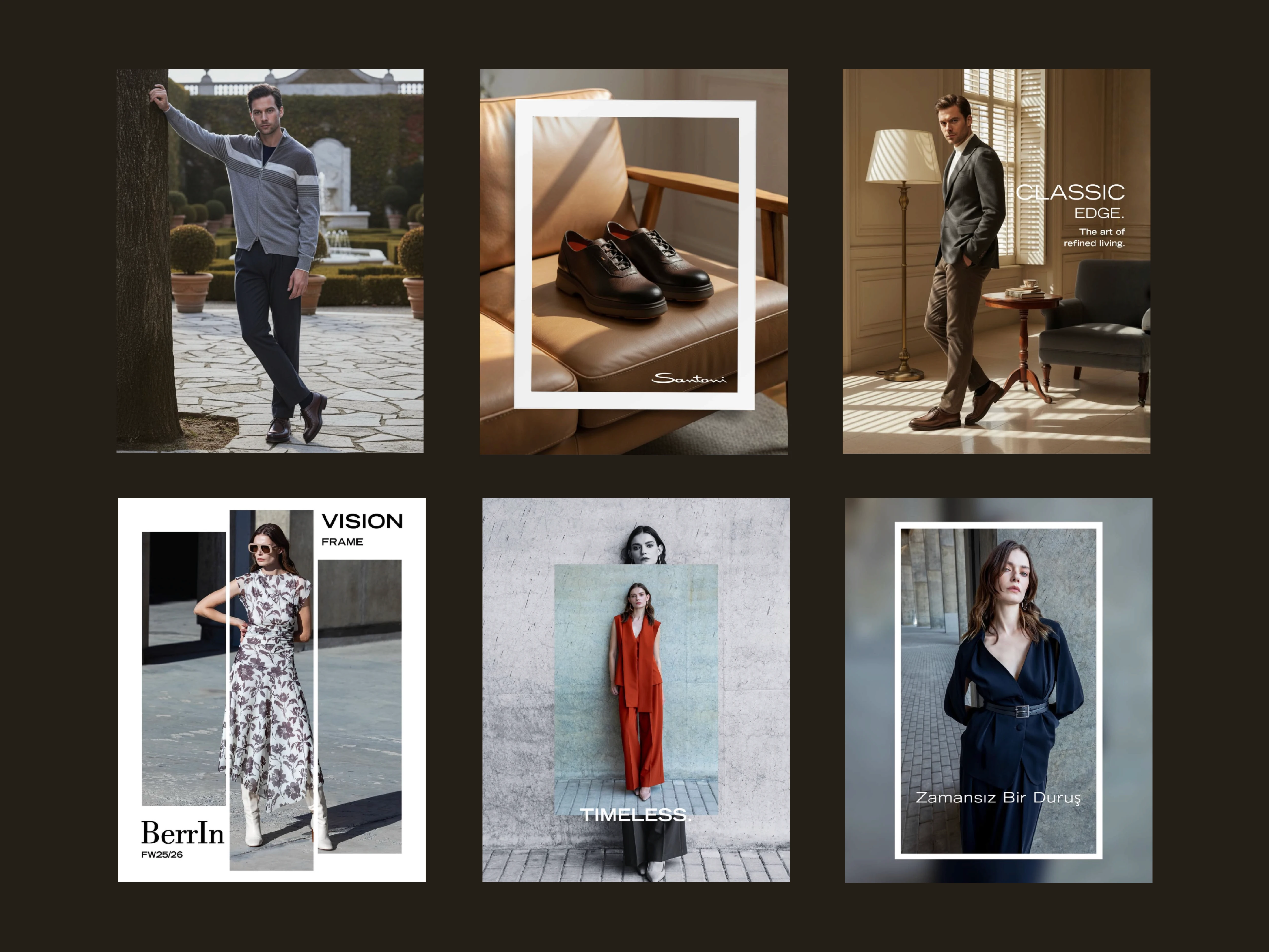 Fashion social media design