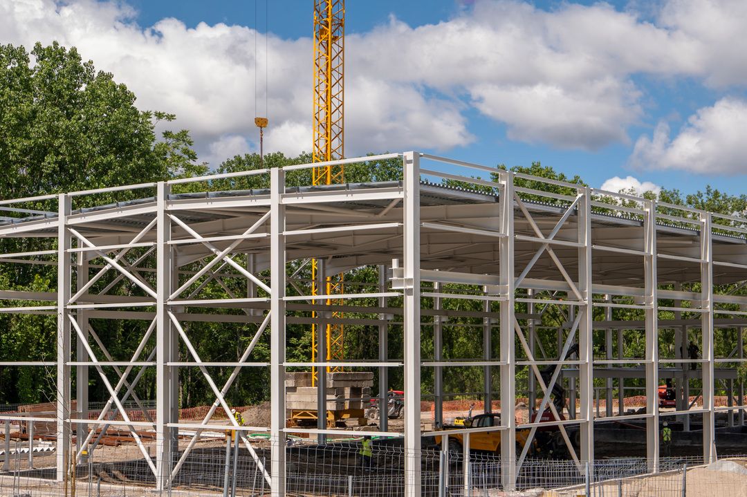 Large modern aquarium