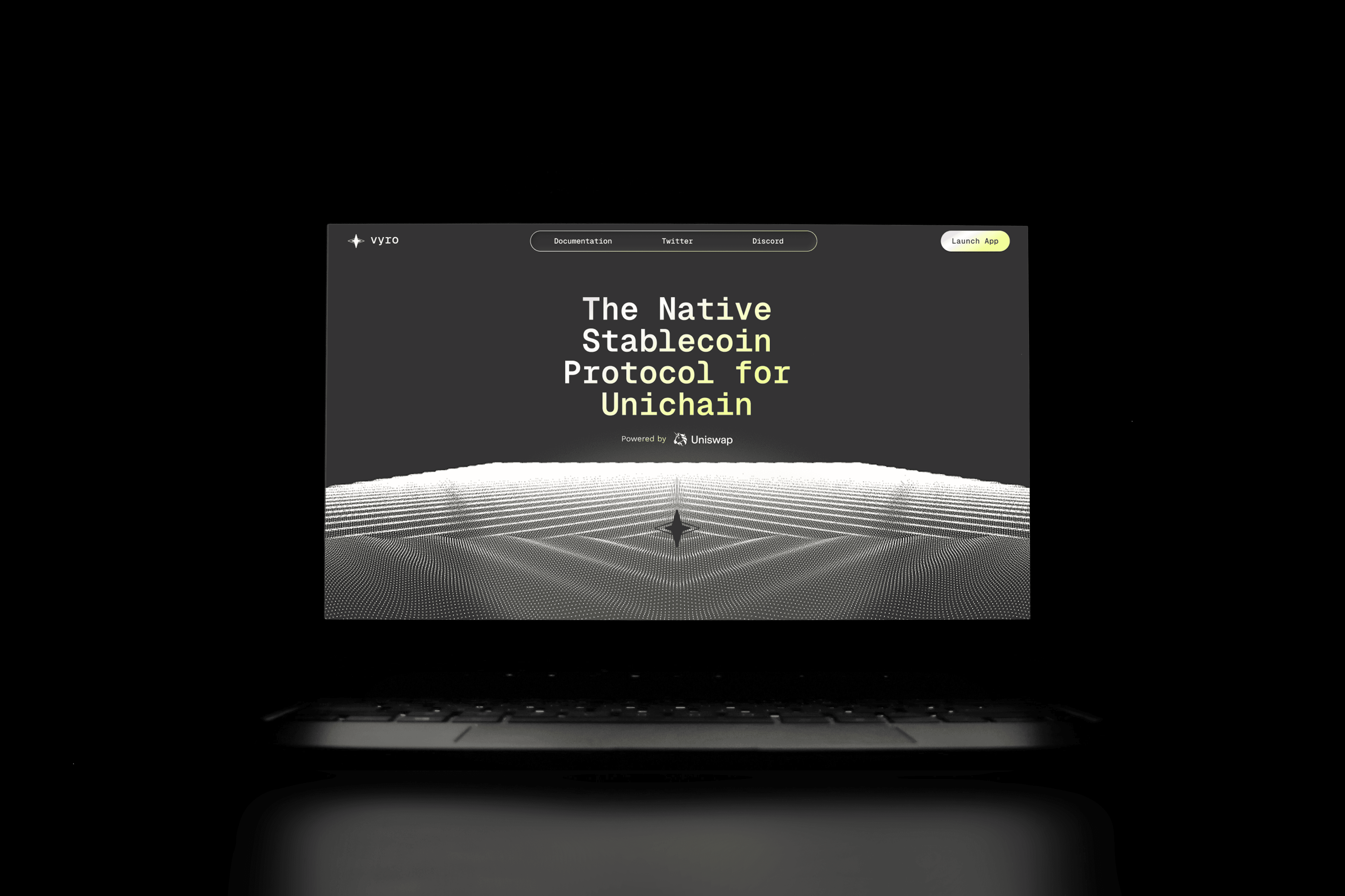 White branded cap with turquoise logo placed on fresh lemons in a red bowl