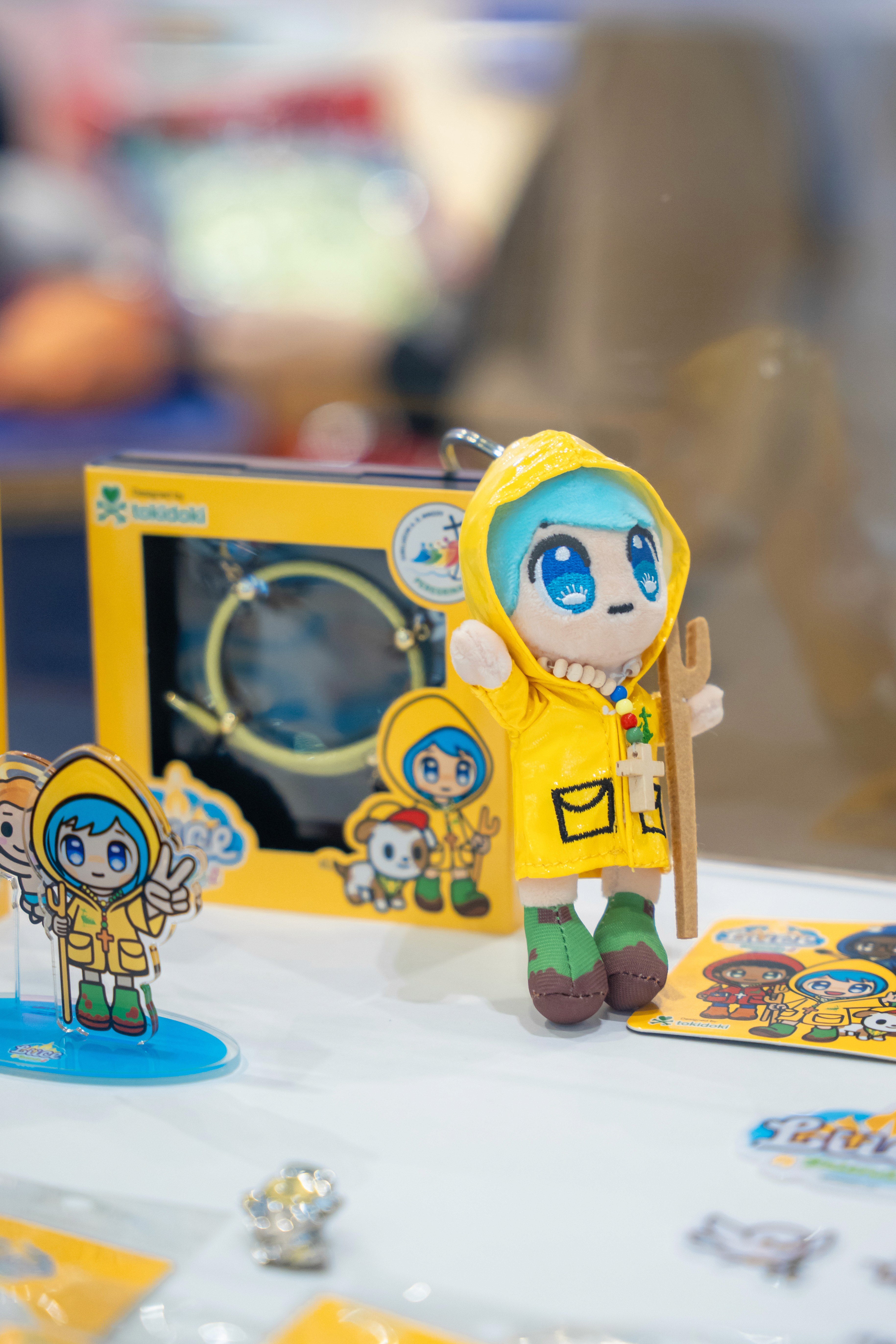 Close-up of joshua tree branches against a clear sky.