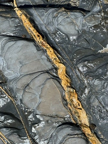 blue sky and white clouds over the sea