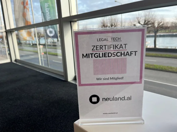 neuland.ai tritt dem Legal Tech Verband Deutschland e.V. bei