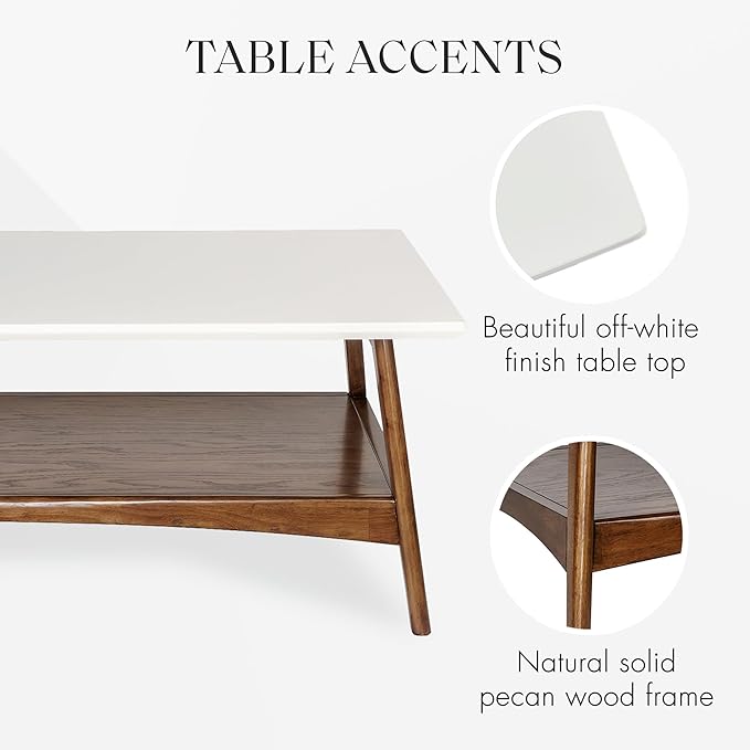 Stylish madison park coffee table that enhances home decor with its premium build and aesthetic.