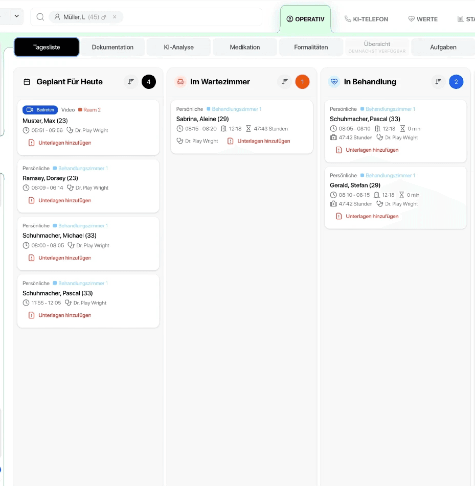 Ein Bild der Budget-Benutzeroberfläche von Freelio