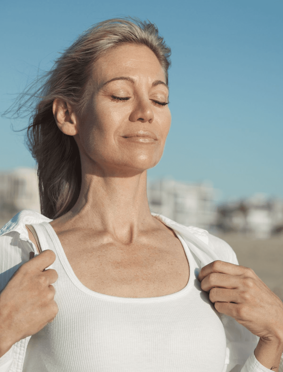 Woman doing yoga