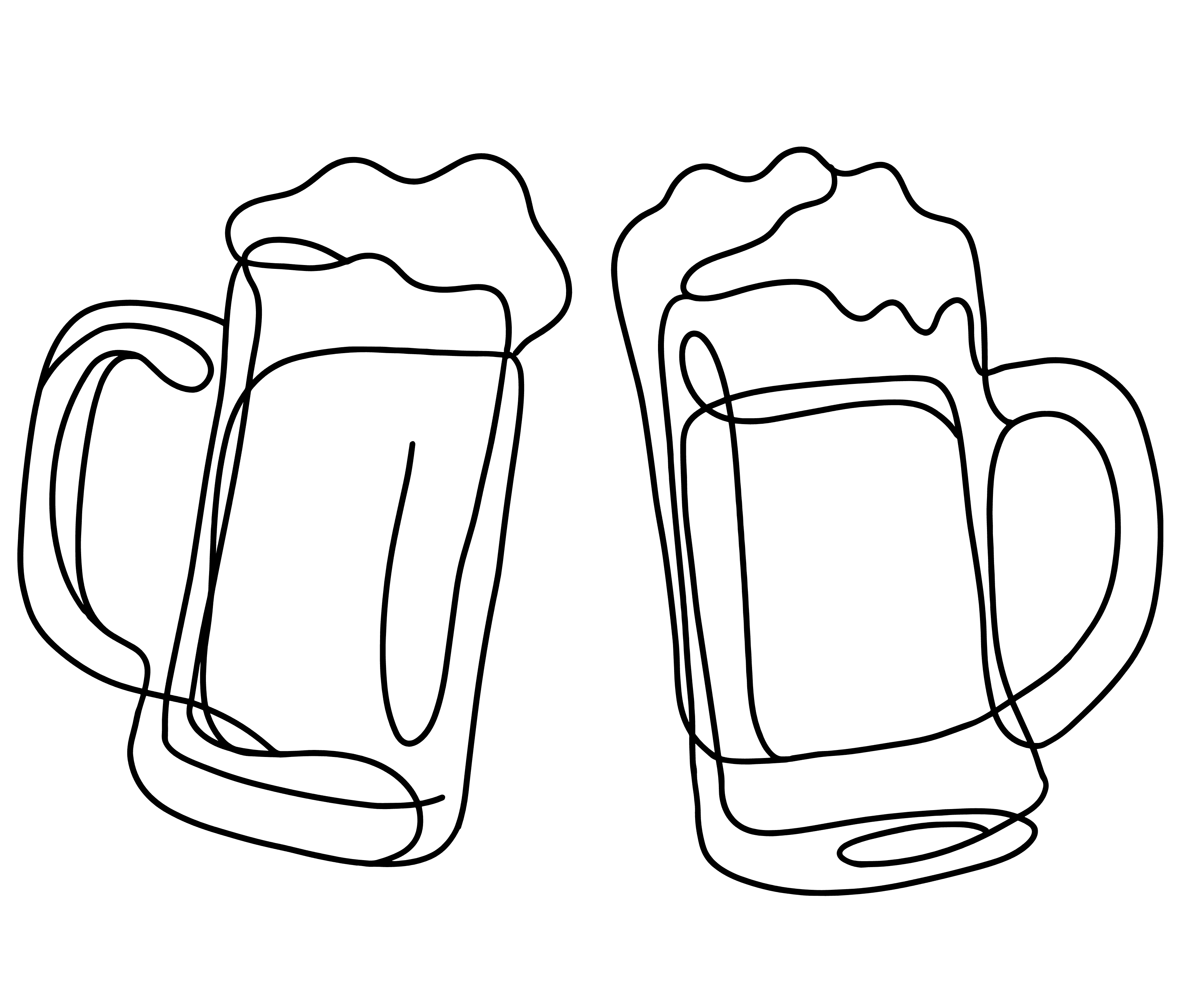 A hand holding a black pen, poised to write or draw on a surface.