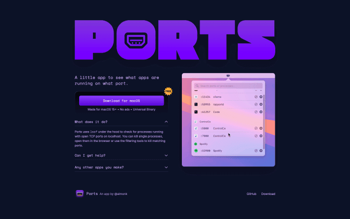 Ports