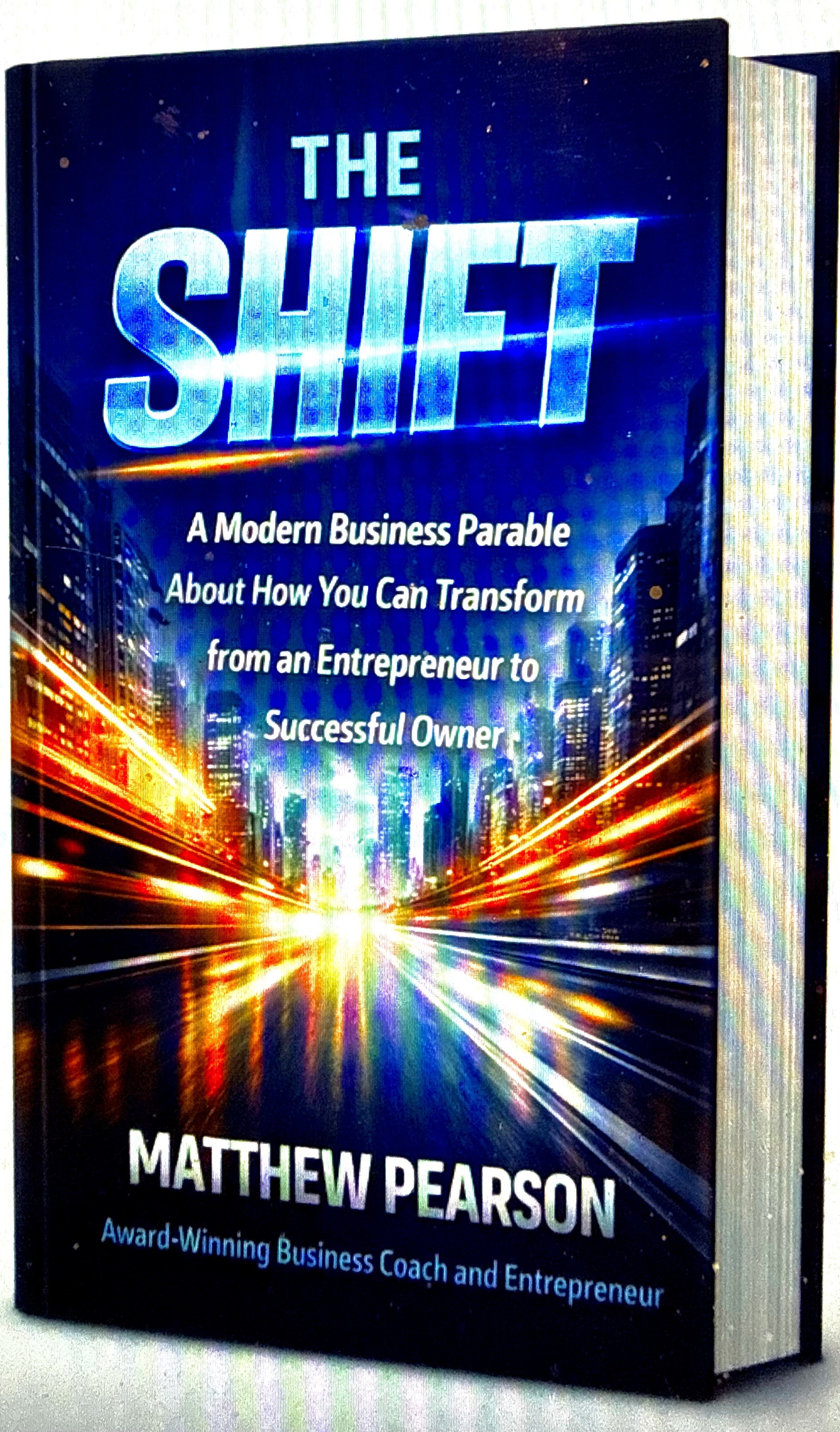 "The Shift" book cover