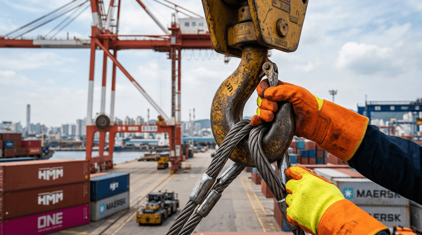 긴급 항공 화물 배치 일러스트