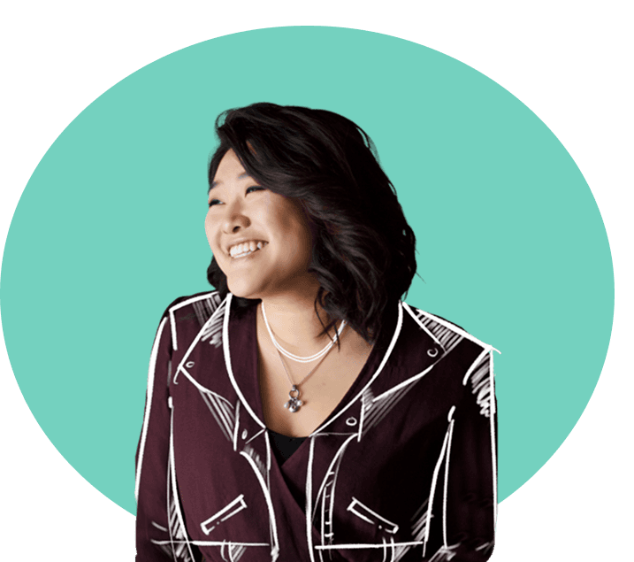 Portrait of portfolio creator – front view