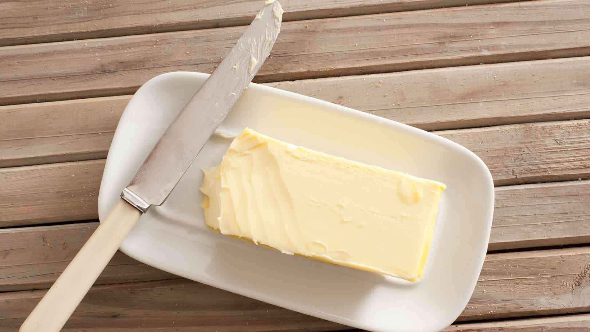 a bar of butter