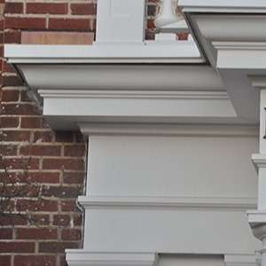 Fiberglass Cornice exterior