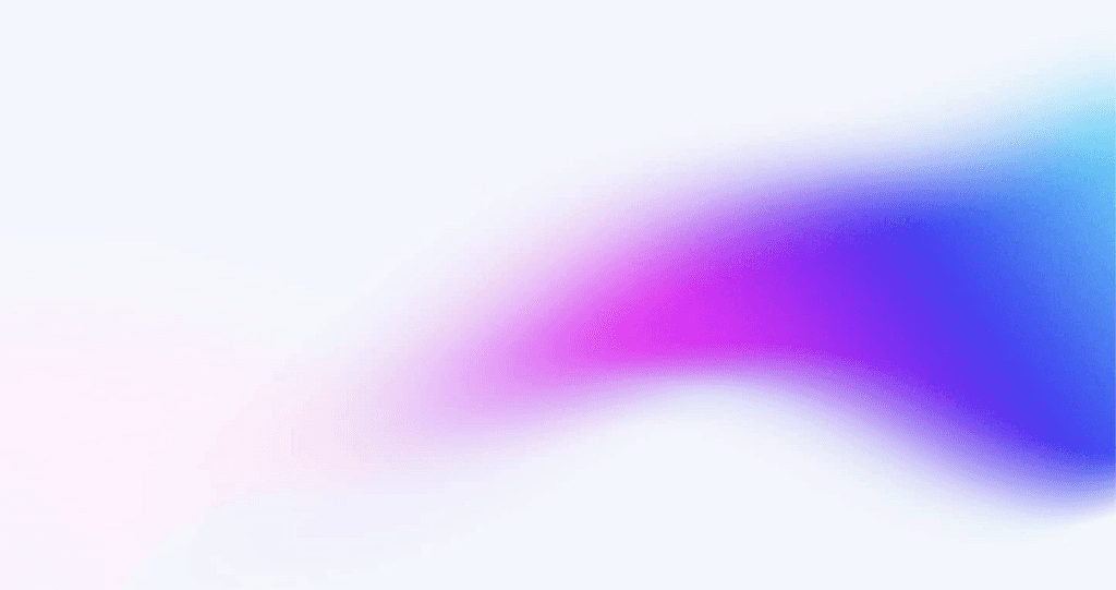 Graphic element with blue to violet gradient shape