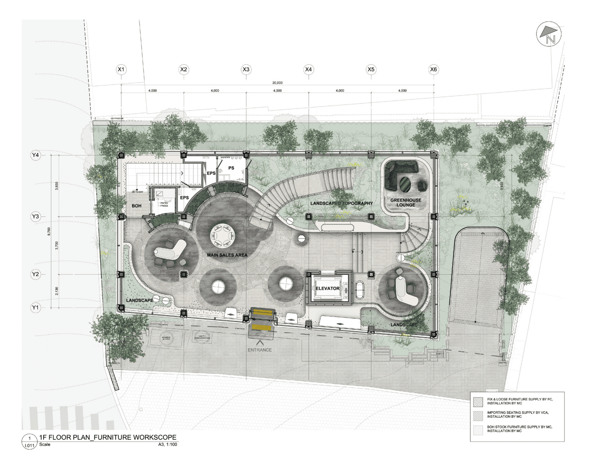 반클리프 아펠 서울 메종 플래그십 스토어 - 조감도