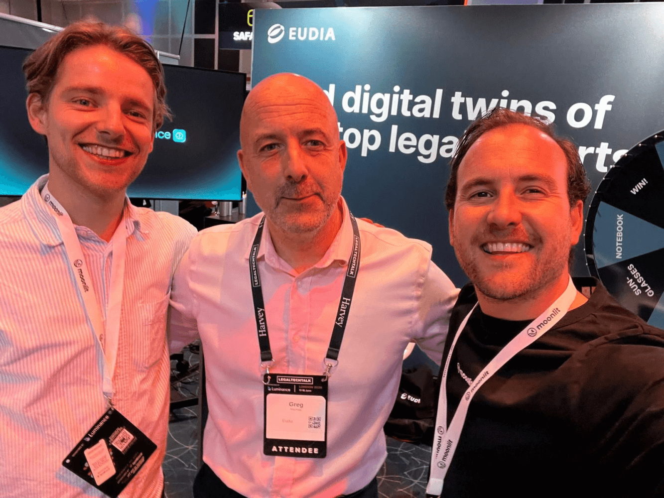 Moonlit team at LegalTech London