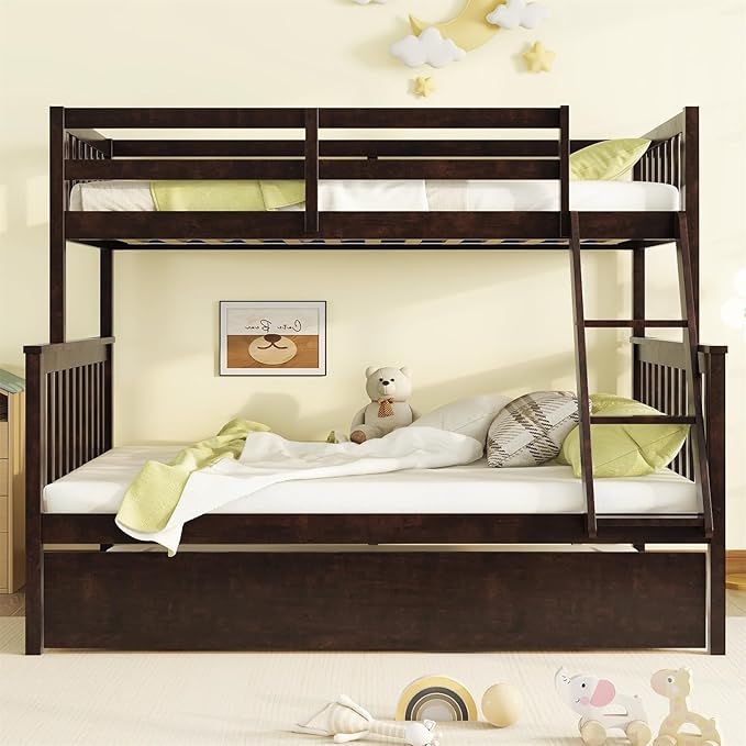 A perfect combination of sophistication and utility, the merax bunk bed fits any space.