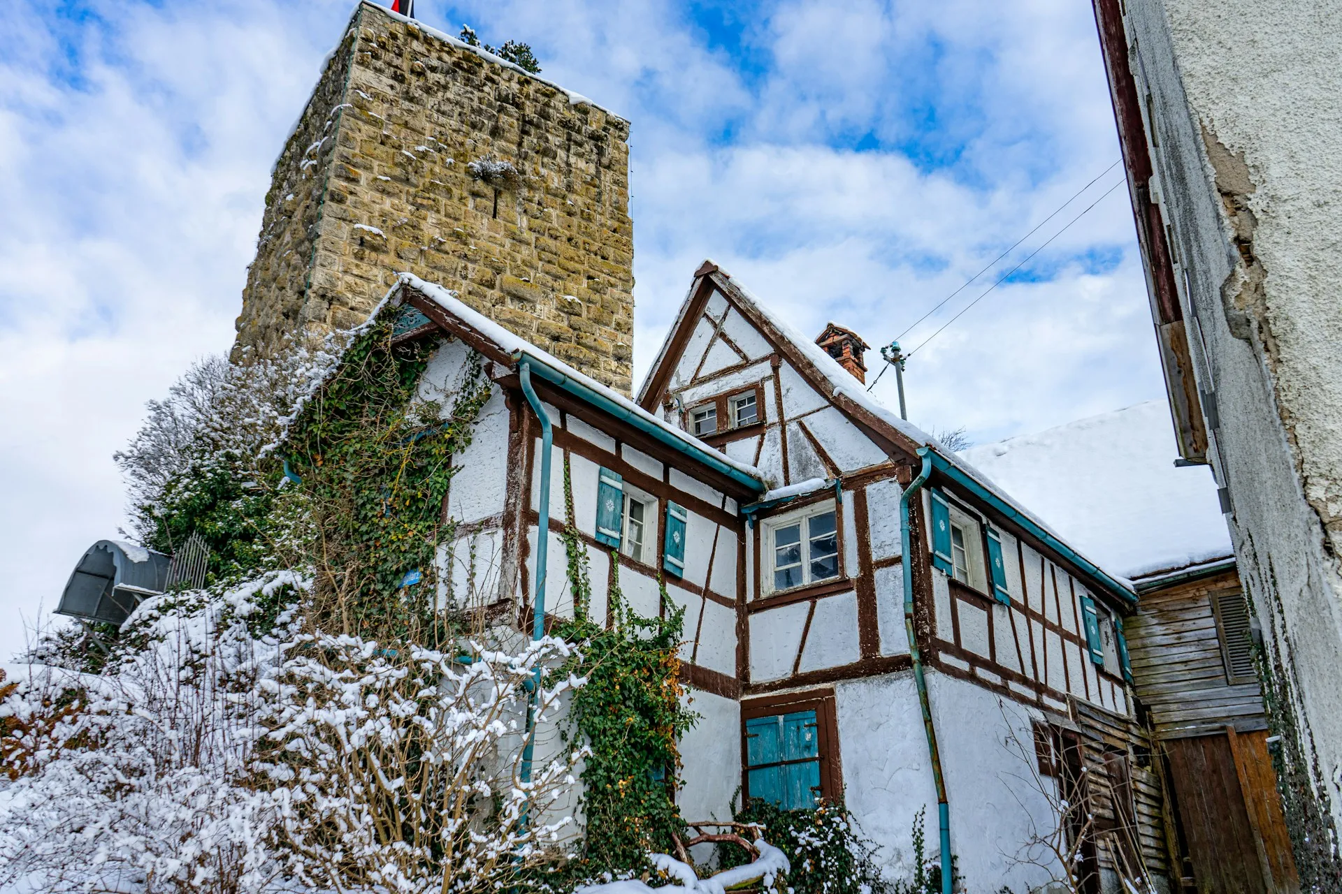 Traditionelles Fachwerkhaus als beeindruckende Eventlocation