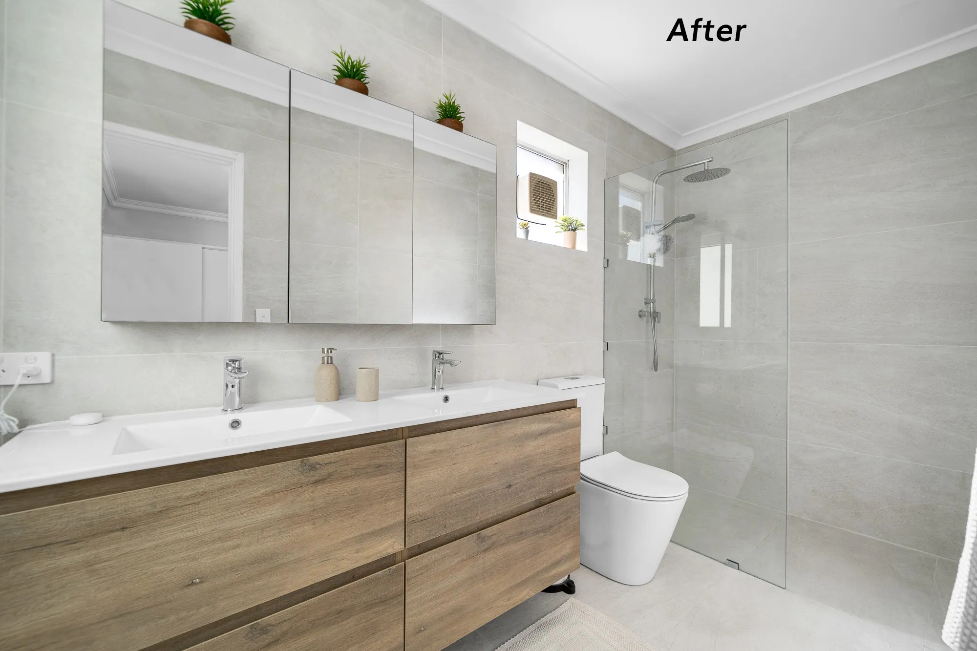 Bathroom renovation in Perth