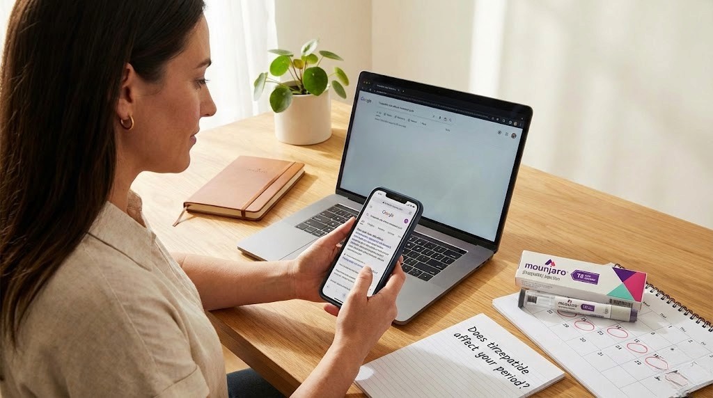 Does tirzepatide affect your period