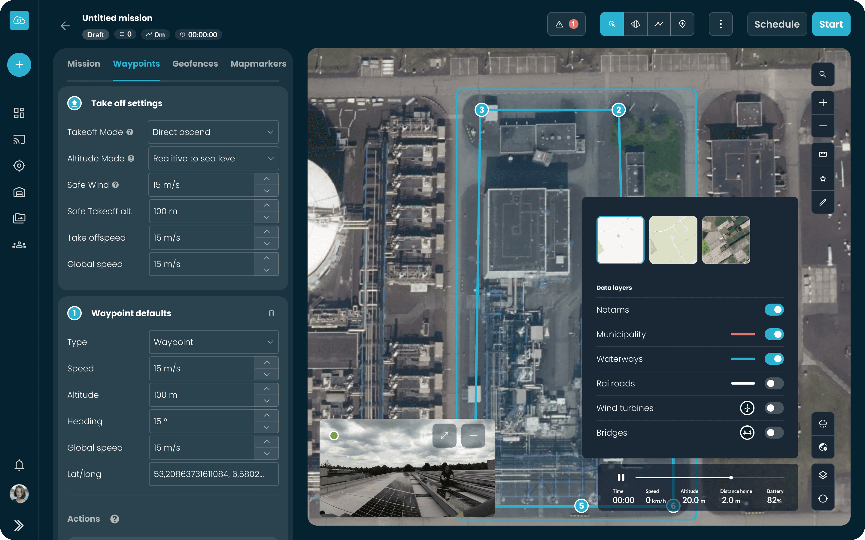 User Interface Mission Editor select maplayers
