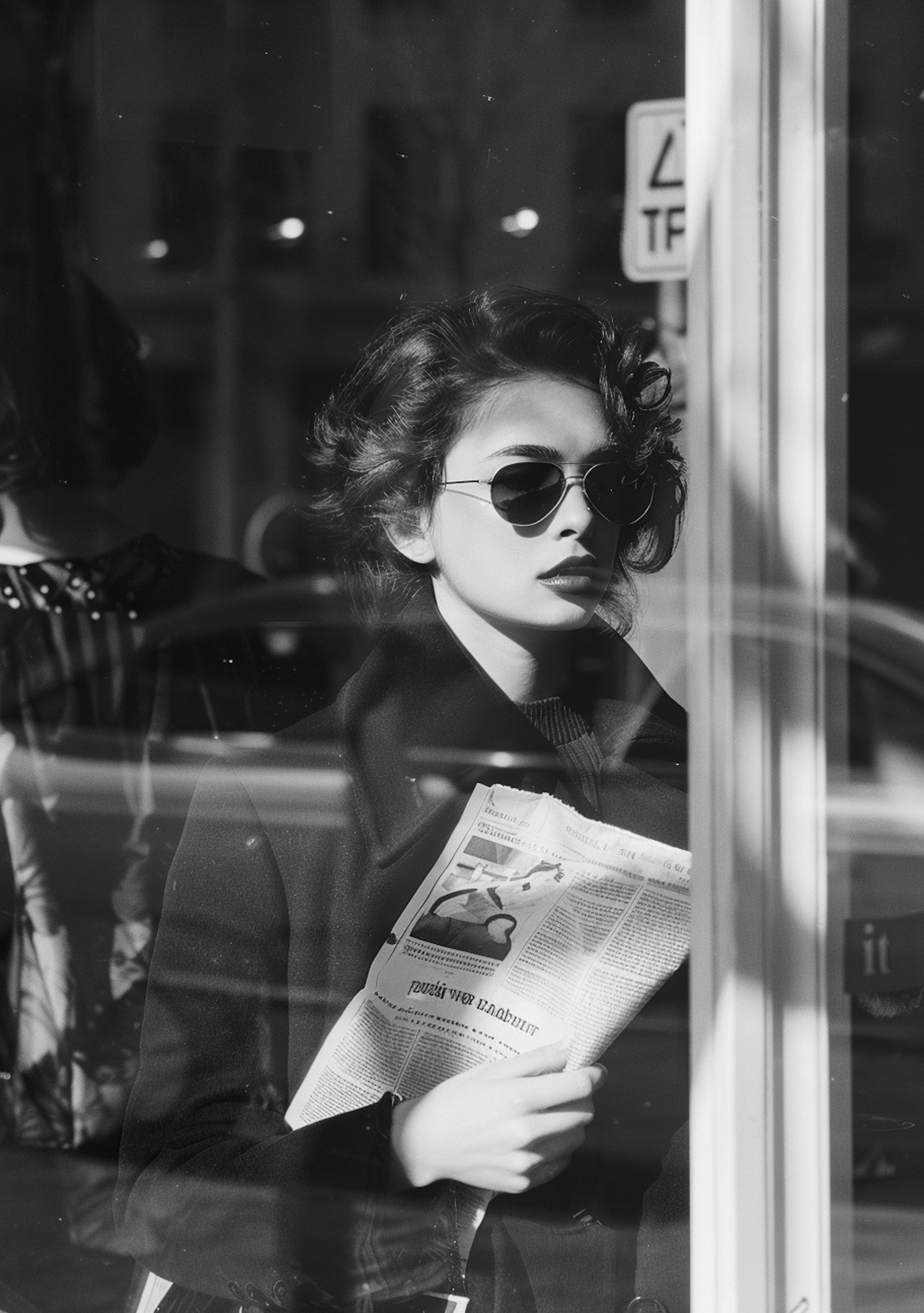 woman in sunglasses