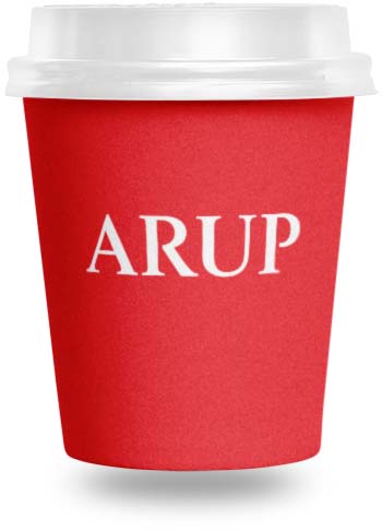 Client ARUP - Coffee cart hire London