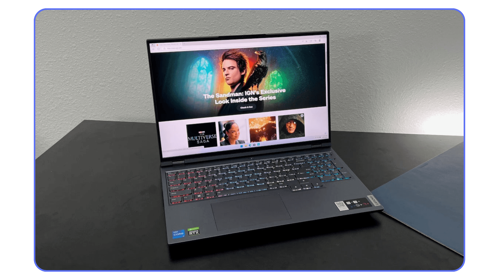 MSI laptop with RTX graphics and color-accurate display, balanced for Blender work and everyday creative tasks