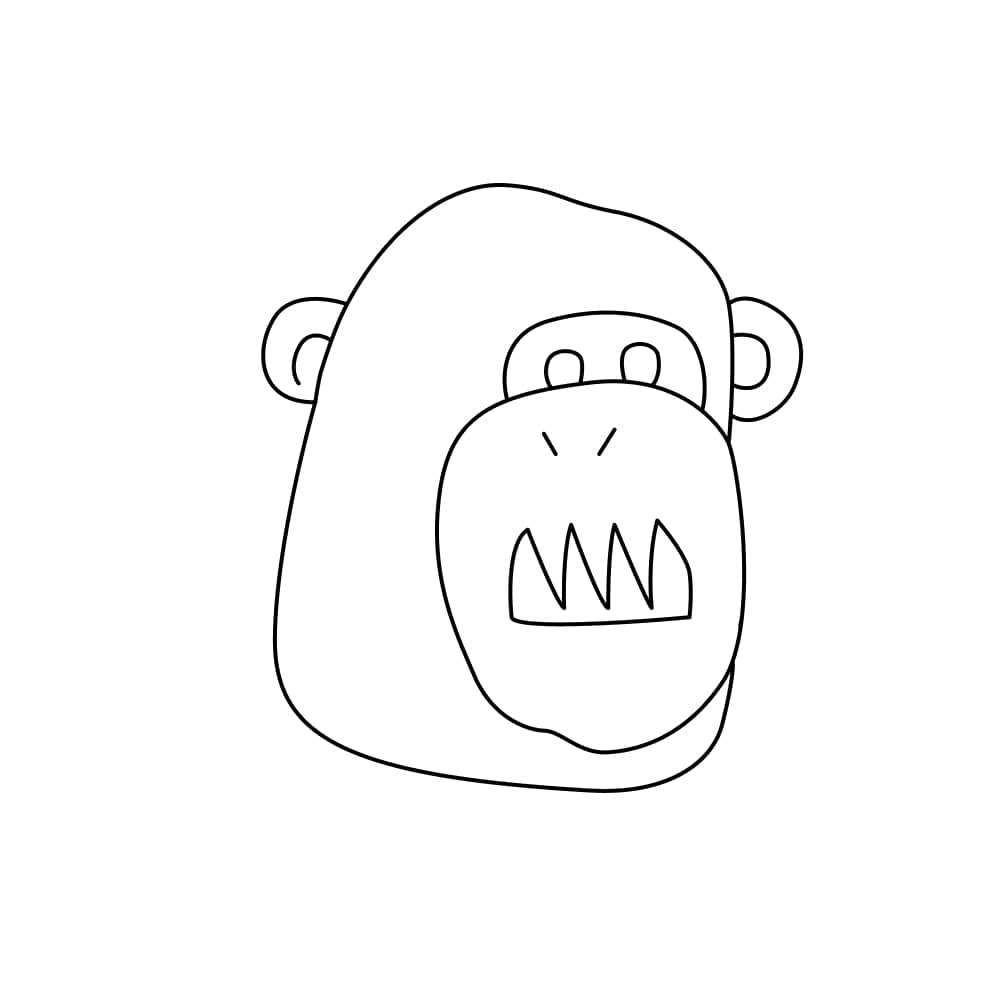 Toothed Monkey #0xsp2